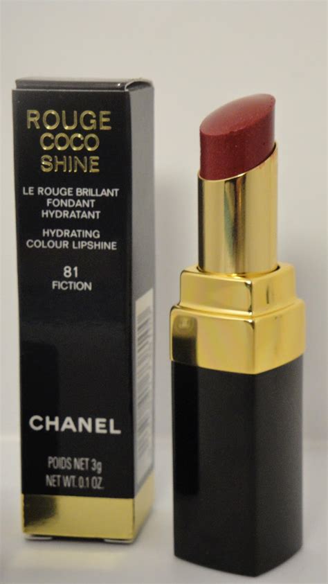 chanel rouge coco shine 81 fiction|Chanel Rouge Coco Shine Hydrating Sheer Lipshine .